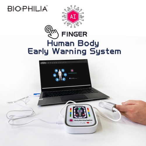 Biophilia AI Human body Early Warning Systems-Finger-model